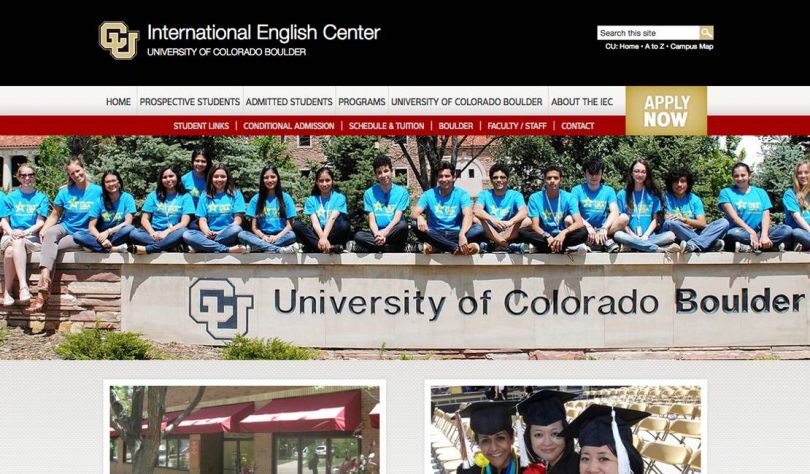 International English Center (IEC) at University of Colorado Boulder (CU)