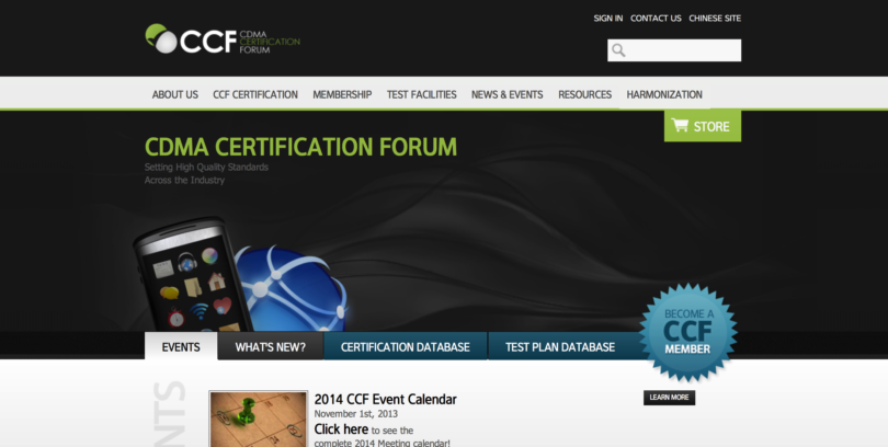 CDMA Certification Forum (CCF)